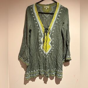 Alessandra St. Barth beach cover, tunic top.